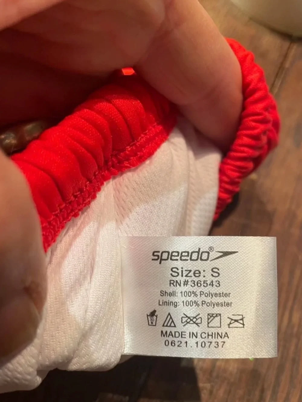 New with Tag SPEEDO  Red Kids Swim Diaper with Colorful Sailboat